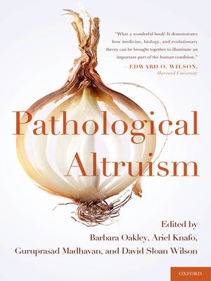 cover image of Pathological Altruism